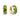 1.67 Carat Chrome Diopside and Diamond Huggie Earrings 14K Yellow Gold