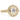 1.15 CT Round Diamond Bezel Halo Engagement Ring 18K Yellow Gold