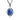 14.86 Carat Tanzanite and Multi-Gemstone Pendant Sterling Silver