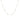 0.24 Carat Emerald By The Yard Necklace 14K Yellow Gold