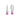 1.00 Carat Pink Sapphire Earring Charms 14K White Gold - Charms Only