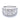 Wide Diamond Flower Patterned Band 18K White Gold