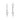 0.17 Carat Pavé Diamond Pointy Dangle Earrings 14K White Gold