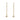 0.30 Carat Diamond Linear Bar Dangle Earrings with Bezel Set Diamond 14K Yellow Gold