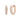 0.10 Carat Diamond Huggie Earrings 14K Rose Gold