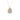 Pavé Diamond Teardrop Pendant 14K Yellow Gold