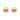 10mm Golden Pearl Stud Earrings 14K White Gold