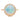 2.05 Carat Opal and Diamond Halo Ring 14K Yellow Gold