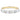 Baguette and Round Diamond Wedding Band 14K Yellow Gold