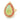 Opal, Orange Sapphire and Diamond Teardrop Statement Ring 18K Yellow Gold