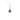 Ruby and Diamond Flower Pendant 18K White Gold