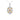 0.33 Carat Diamond Vintage-Inspired Two Tone Pendant 14K Gold