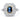 1.05 CT Emerald Shape Sapphire and Diamonds Ring Platinum