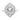White Topaz and Diamond Art Deco Ring 14k White Gold