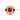 0.81 Carat Ruby and Diamond Art Deco-Inspired Ring 14K Yellow Gold