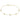 0.15 Carat Diamond By The Yard Bracelet 14K Yellow Gold